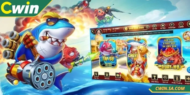 Hướng Dẫn Bắn Cá CWIN Dễ Hiểu, Tiền Thưởng Bền Vững 3 Mua đạn nhỏ để bắn những sinh vật điểm thưởng thấp